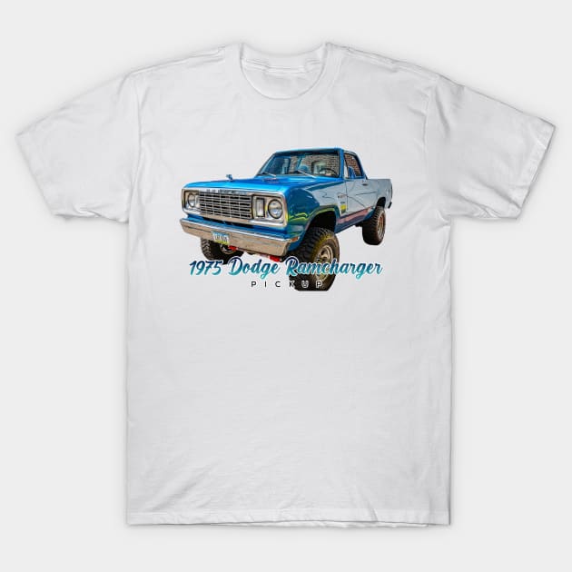 1975 Dodge Ramcharger Pickup T-Shirt by Gestalt Imagery